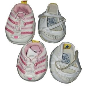 Build-A-Bear BAB 2 Pairs of Athletic Sneakers Shoes Plush Doll Accessories Toys